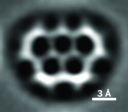 This is an image of a new compound Olympicene.