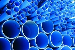 This is a photo of plastic pipes; PVC pipes.